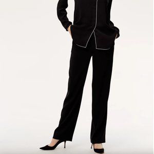 Babaton Aritzia Cohen Black Pleated Dress Pants Size 8